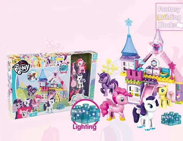 Pony Fantasy Building Blocks Set - BLL - DH - 5720 - Planet Junior