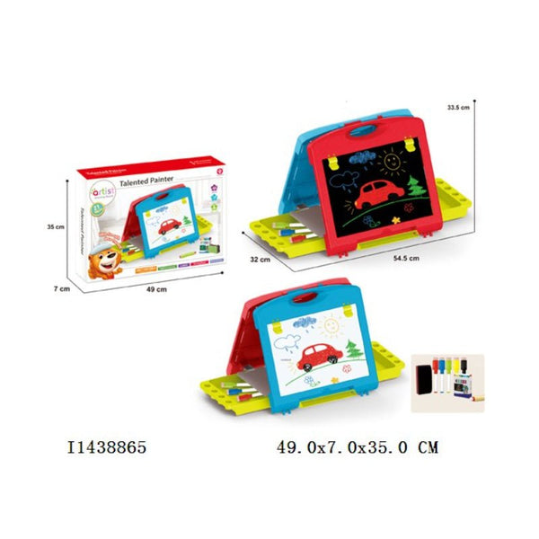 Portable Double Side Colorful Writing Drawing Board - BLL - ET - 050 - 19 - Planet Junior