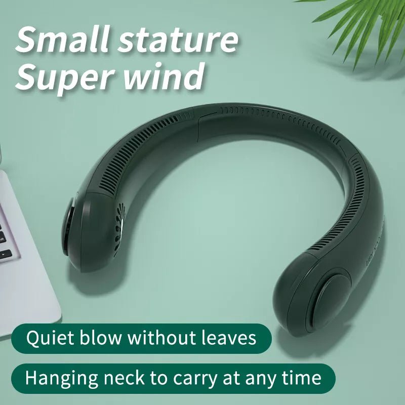 Portable Hanging Neck Fan with USB Charging - AS1531 - Planet Junior