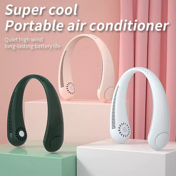 Portable Hanging Neck Fan with USB Charging - AS1531 - Planet Junior