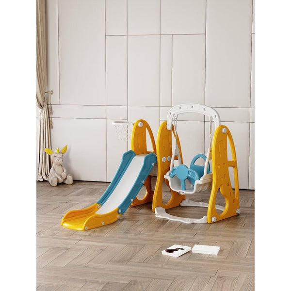 Portable Kids Mini Slide & Swing | L - 78" W - 47" H - 47" - BLL - SL - 016EDS - Planet Junior