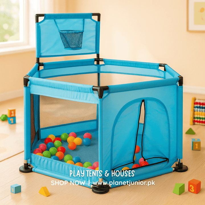 Portable Kids Play Tent - AQT-DLX800 - Planet Junior