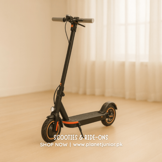 Premium Build Kids Electric Scooty with Light - BLL - ES - 059112 - Planet Junior