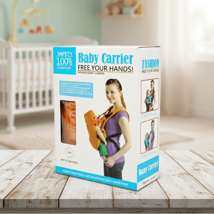 Premium Cotton Baby Carrier – Soft, Lightweight & Comfortable for Everyday Use 👶💗 - BLL-BCC-702 - Planet Junior