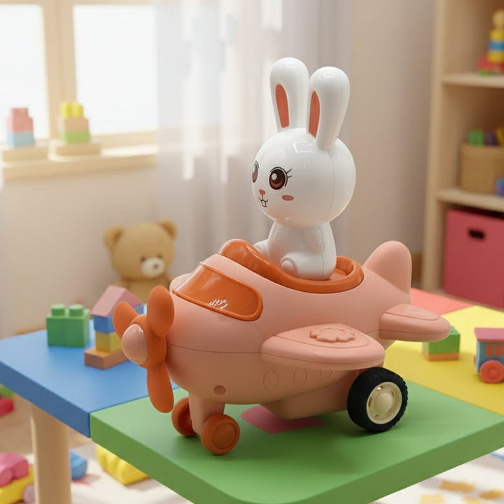 Press & Go Pilot – Rabbit Airplane - HFT-A780-78 - Planet Junior