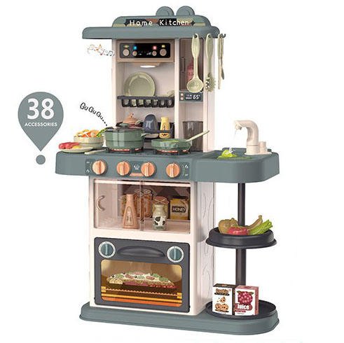 Pretend Play Happy Kitchen Set 38 Pcs - 889-185 - Planet Junior