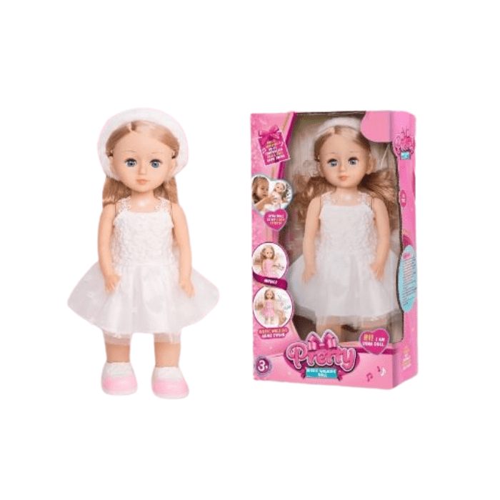 🎀 Pretty Music Walking Doll – 40cm Interactive Dancing & Singing Voice Control Doll with Lights and Music - AKT-5118E - Planet Junior
