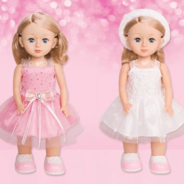 🎀 Pretty Music Walking Doll – 40cm Interactive Dancing & Singing Voice Control Doll with Lights and Music - AKT-5118E - Planet Junior