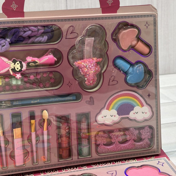 Pretty Princess Makeup Carry Case – Colorful, Cute & Full of Fun - SLT-LK28589 - Planet Junior
