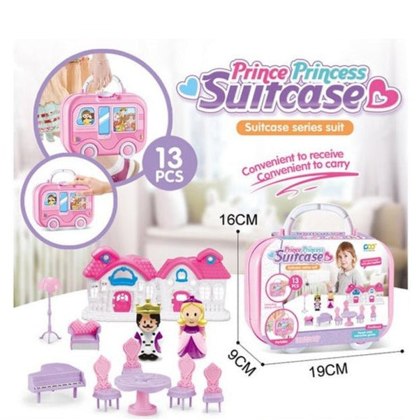 Prince & Princess Dream House Play Set | Shoulder Bag - BLL - DH - 666 - 2201G - Planet Junior