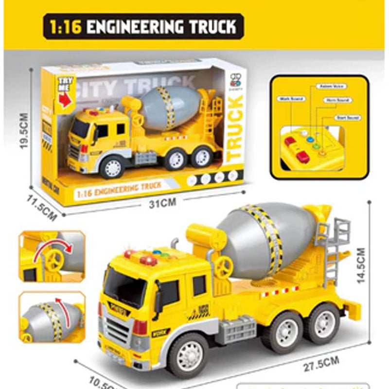 ProBuilder 1:16 Scale Engineering Truck - BLL - MT - 225A - Planet Junior