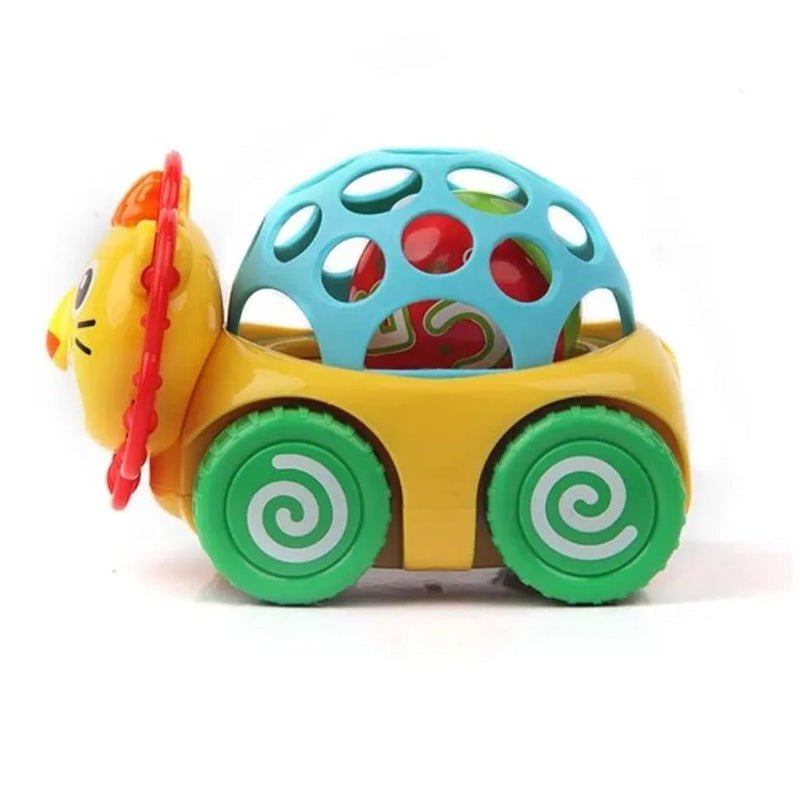 Pull Back Lion Car - BLL - DK - 35203 - Planet Junior