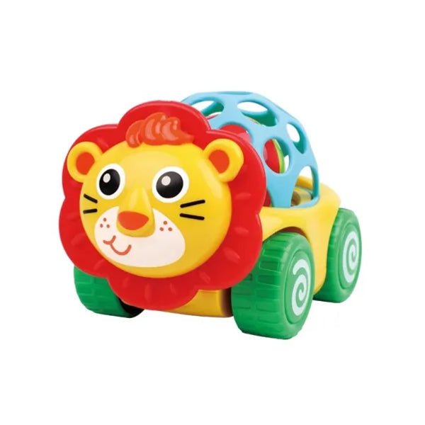 Pull Back Lion Car - BLL - DK - 35203 - Planet Junior