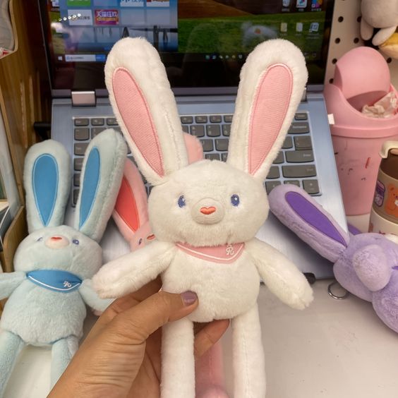 Pull Ears Rabbit Soft Plush - SSTGJ - 1 - Planet Junior