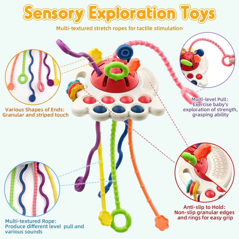 Pull String Montessori Toy - 688-59 - Planet Junior