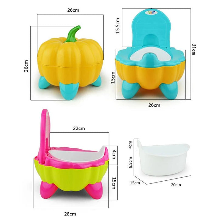 Pumpkin - Shaped Potty Seat for Kids - BLL - PT - 301 - Planet Junior