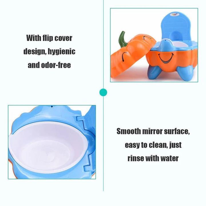 Pumpkin - Shaped Potty Seat for Kids - BLL - PT - 301 - Planet Junior
