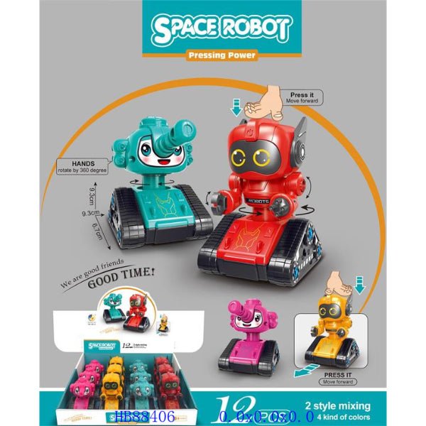 Push and Play Space Robot - BLL - DK - 901 - 5 - Planet Junior