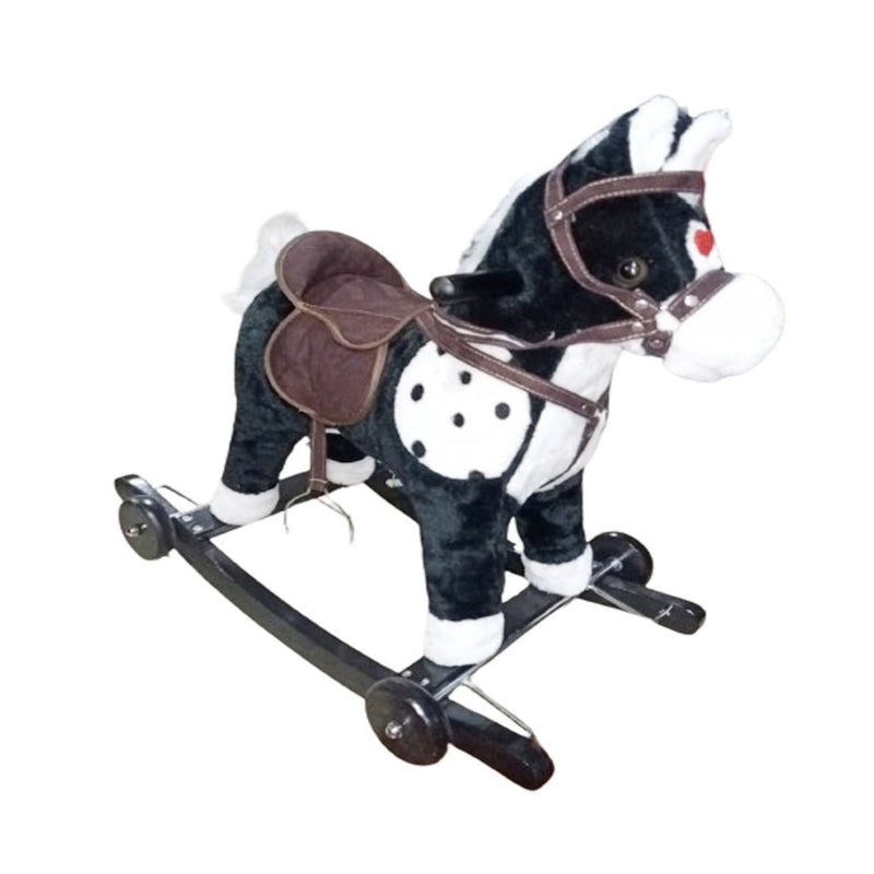 Pushing and Riding Horse | Balck/White - BLL - RH - 429 - 1 - Planet Junior