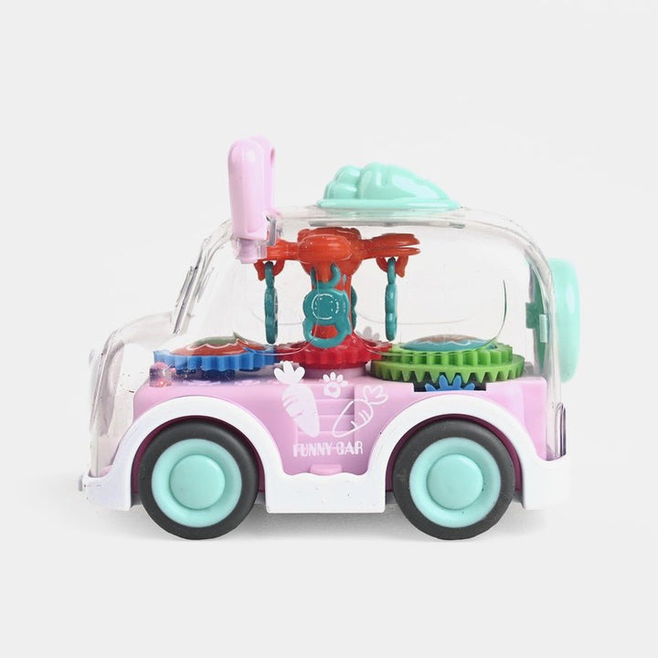 Rabbit - Themed Mini Bus with Lights - MH168147 - Planet Junior