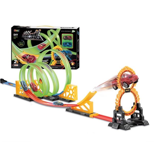 Race Track Set with Looping Action - BLL - TR - 663 - 404 - Planet Junior