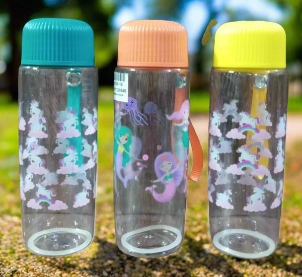 Rainbow Fish Theme Water Bottle - BLL - WB - 399 - 14 - Planet Junior