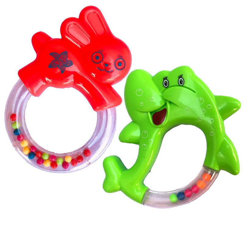 Rattles and Teether | Set of 8 Pcs - SLTD71 - Planet Junior