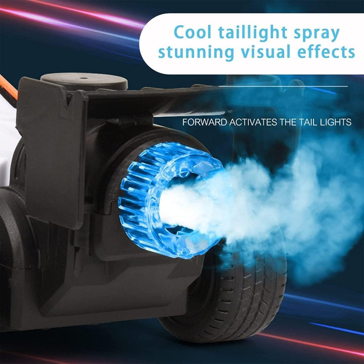 RC Formula Drift Car 1:14 – Spray Mist Effect, Lights, Rechargeable Battery - UT-575 - Planet Junior