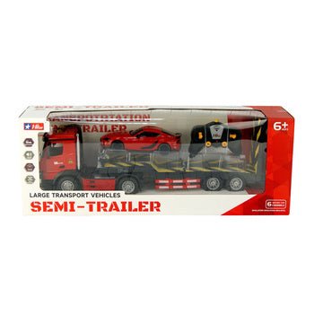RC Transport Trailer with Sports Car – 2.4GHz Remote Control Set 🚚🏎️ - AKT - 93316 - Planet Junior