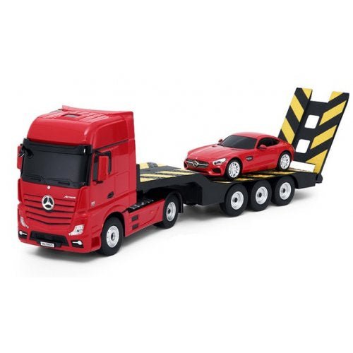 RC Transport Trailer with Sports Car – 2.4GHz Remote Control Set 🚚🏎️ - AKT - 93316 - Planet Junior
