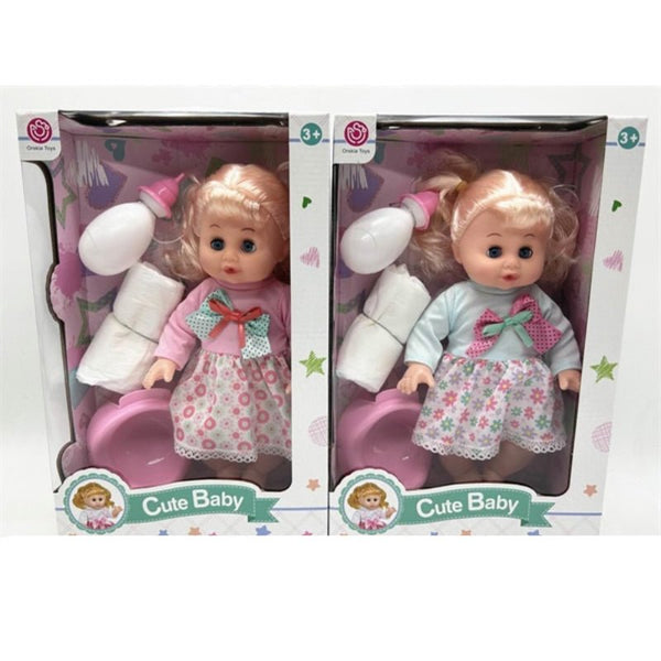 Realistic Cute Feeder Baby Doll for Pretend Play - BLL - DL - 526 - 91 - Planet Junior