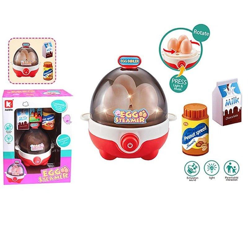 Realistic Egg Steamer with Music and Lights - BLL - GT - 777AG - Planet Junior