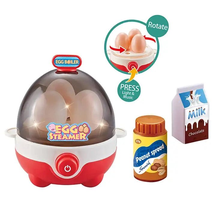 Realistic Egg Steamer with Music and Lights - BLL - GT - 777AG - Planet Junior