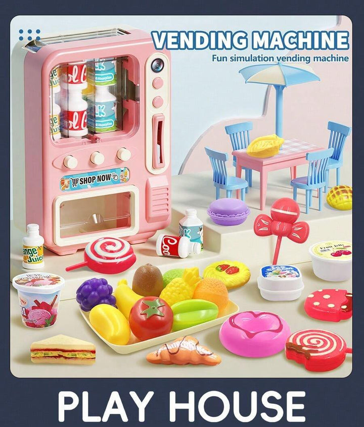 Realistic Snack Fun Vending Machine Playset - AKT - 096 - 45 - Planet Junior