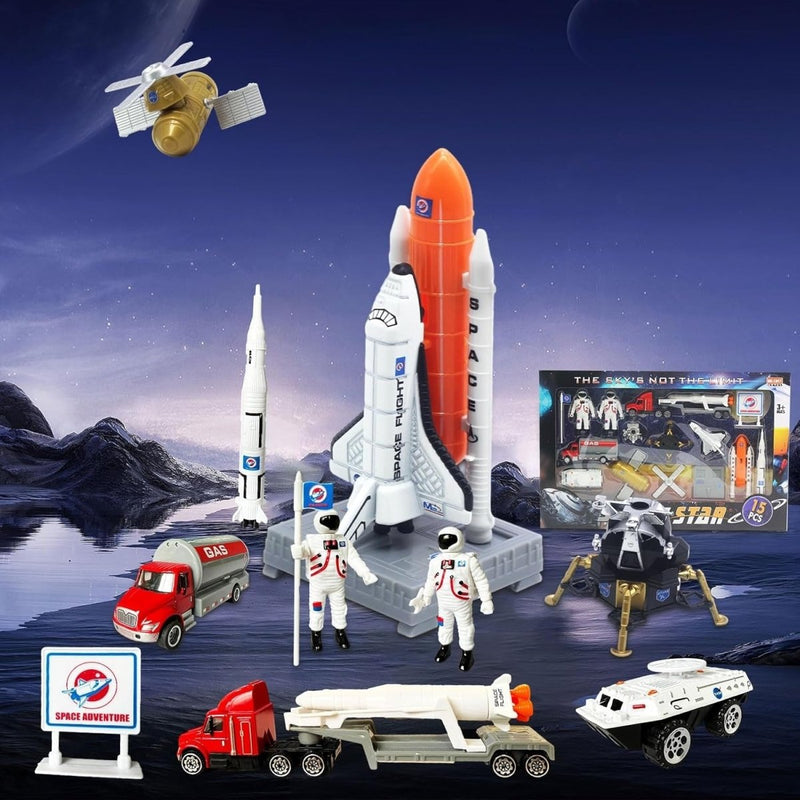 Realistic Space Explorer Astronaut Set - BLL - DK - 079DS - Planet Junior