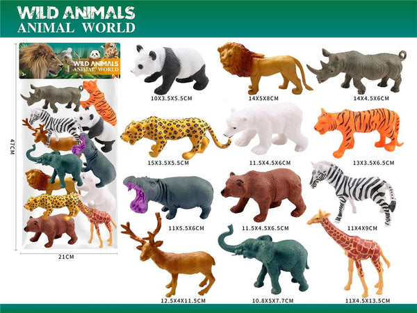 Realistic Wild Animal Playset - Planet Junior