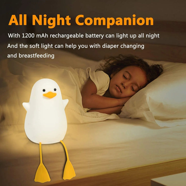 Rechargeable Squishy Seagull Night Light Lamp - ZT117 - Planet Junior