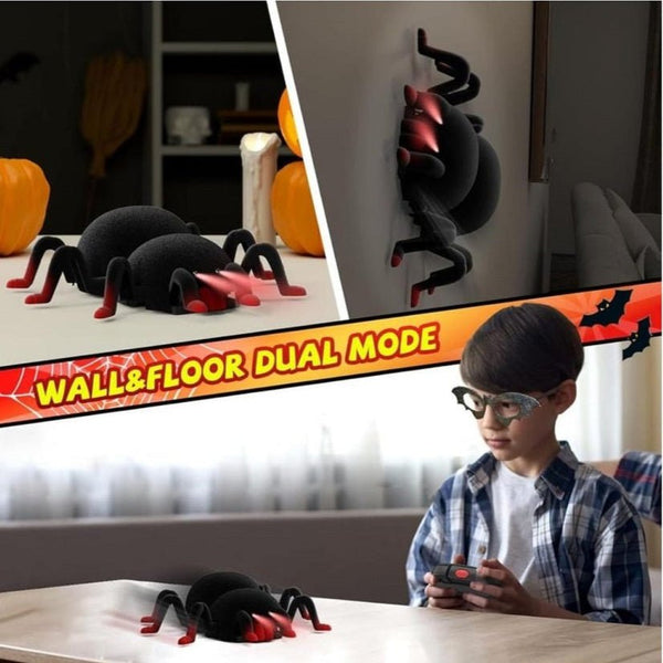 Remote Control Climbing Spider for Wall & Floor Adventures - Q13 - Planet Junior