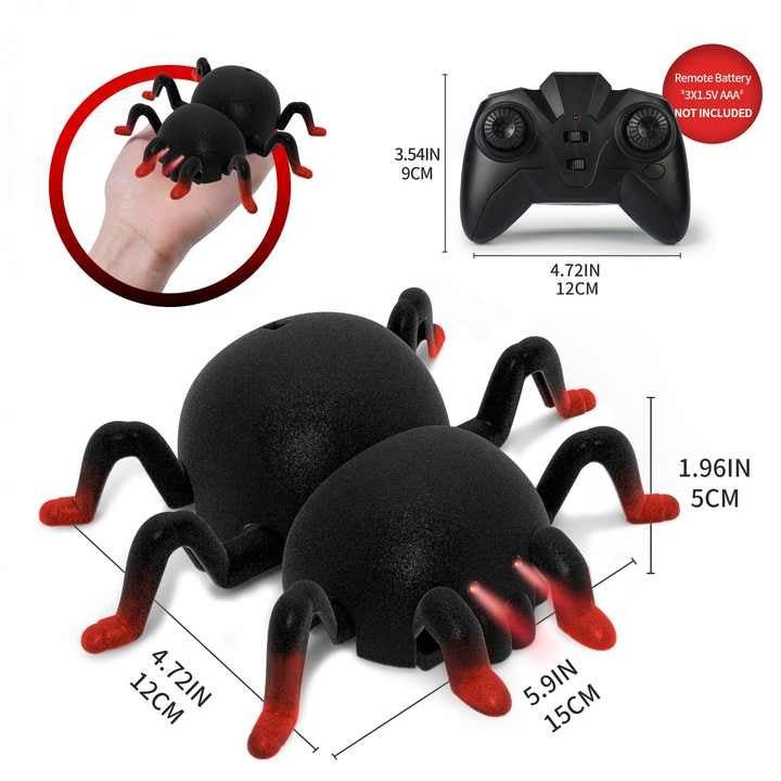 Remote Control Climbing Spider for Wall & Floor Adventures - Q13 - Planet Junior