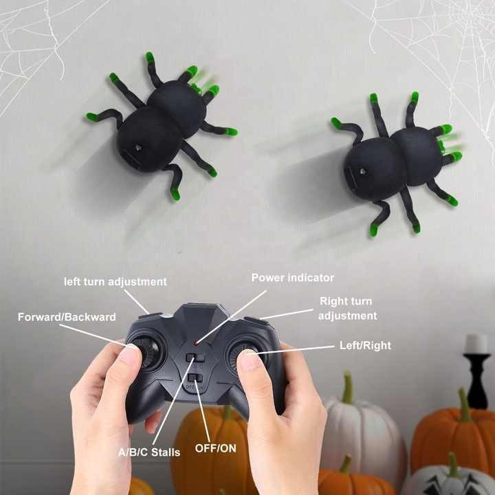 Remote Control Climbing Spider for Wall & Floor Adventures - Q13 - Planet Junior