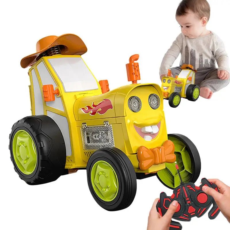 Remote Control Crazy Jumping Tractor Car - Planet Junior