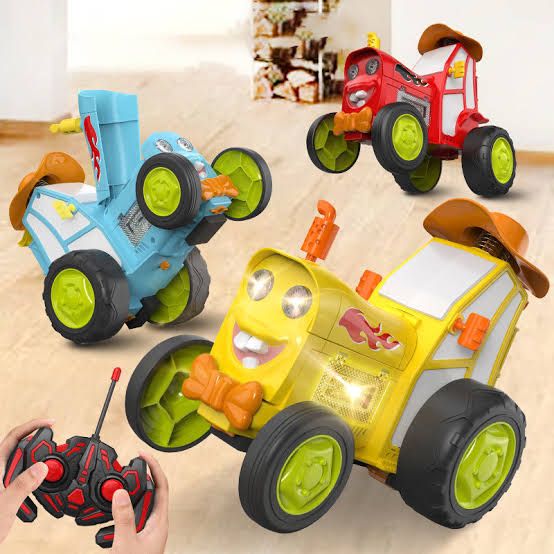 Remote Control Crazy Jumping Tractor Car - Planet Junior