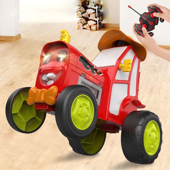 Remote Control Crazy Jumping Tractor Car - Planet Junior