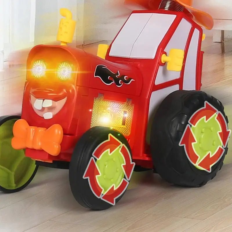 Remote Control Crazy Jumping Tractor Car - Planet Junior