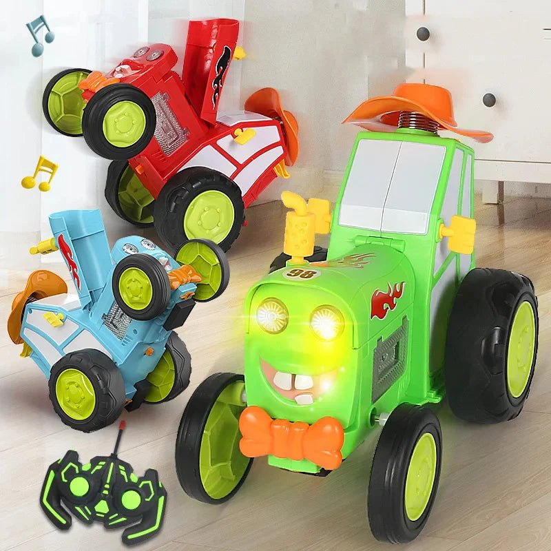 Remote Control Crazy Jumping Tractor Car - Planet Junior