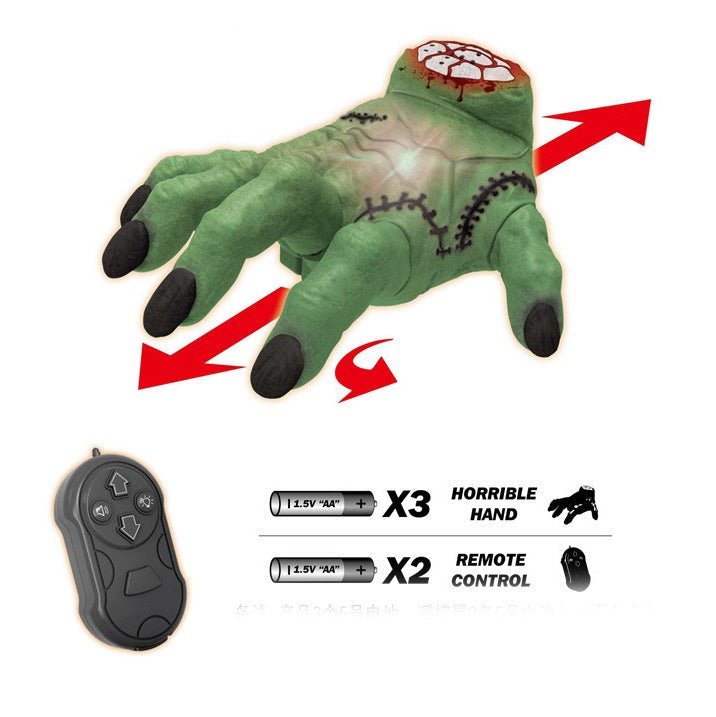 Remote Control Creepy Wednesday Walking Hand Spooky Fun in Motion - AKT - M8018 - Planet Junior