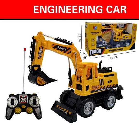 Remote Control Excavator Truck - BLL - RC - 689 - 12 - Planet Junior