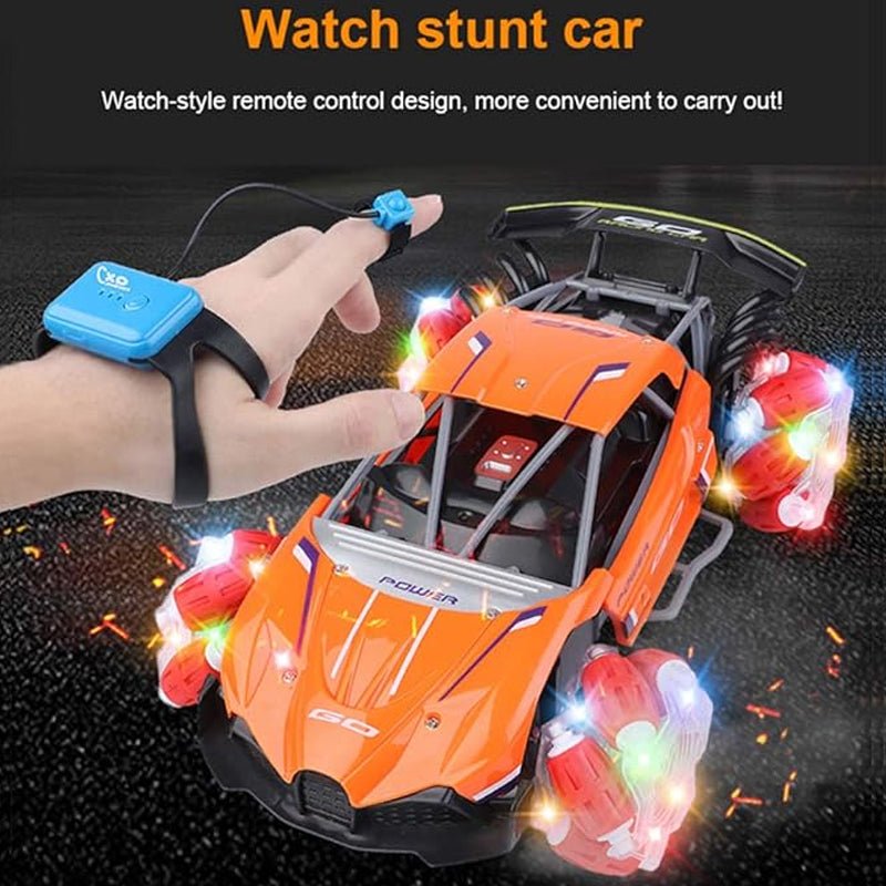 Remote Control Watch Sensor Stunt Car - KF808 - Planet Junior