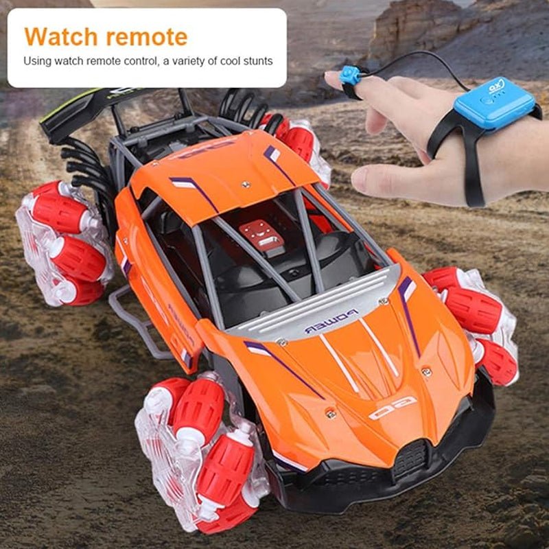 Remote Control Watch Sensor Stunt Car - KF808 - Planet Junior