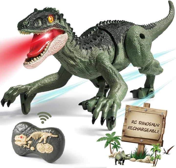 Remote Control Wild Life Dinosaur with Roaring & Runnning Feature - 666 - 75A - Planet Junior